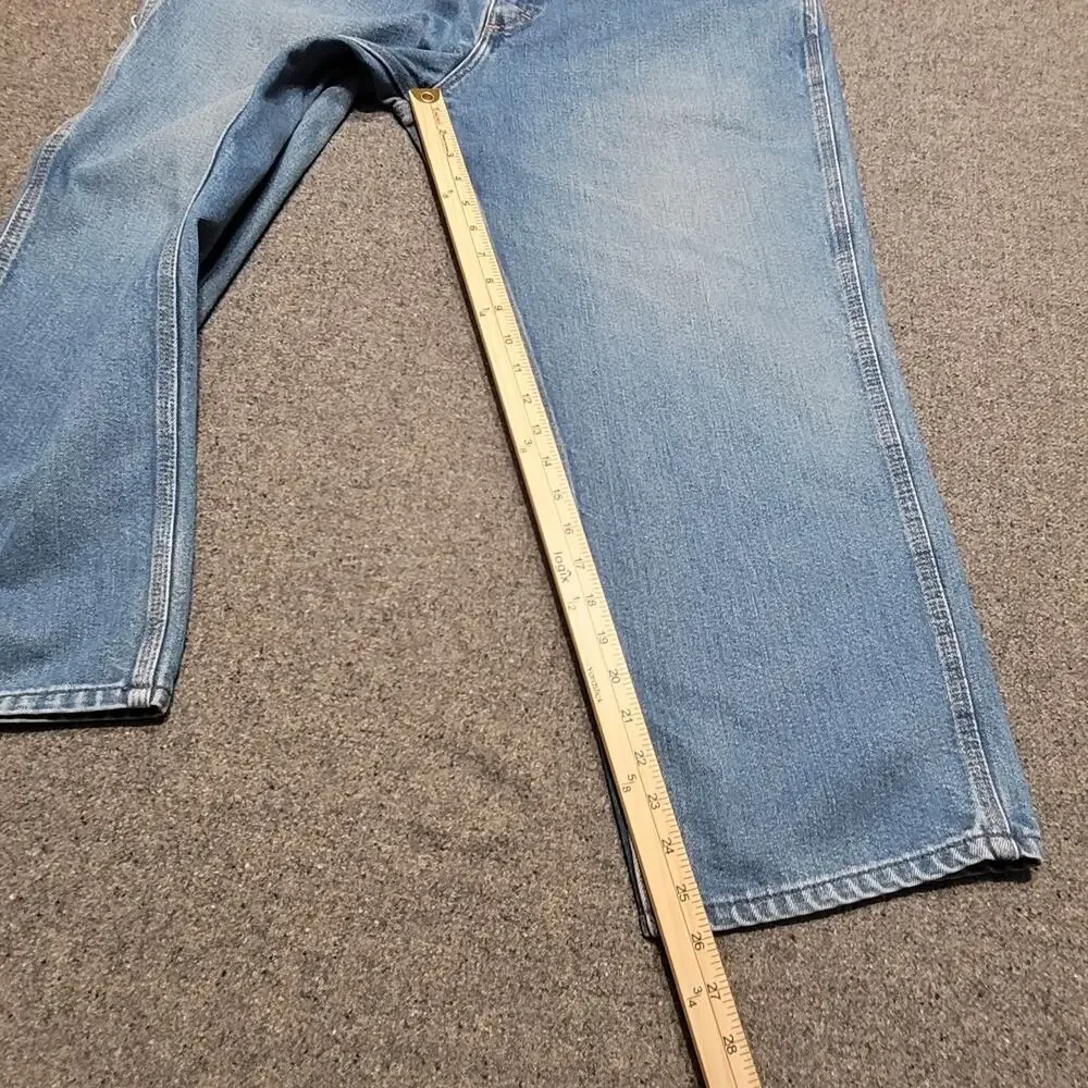 Tyndale Jeans Men 38x26*Flame Resistant FR Workwear Relaxed Broken In FRMC Denim
